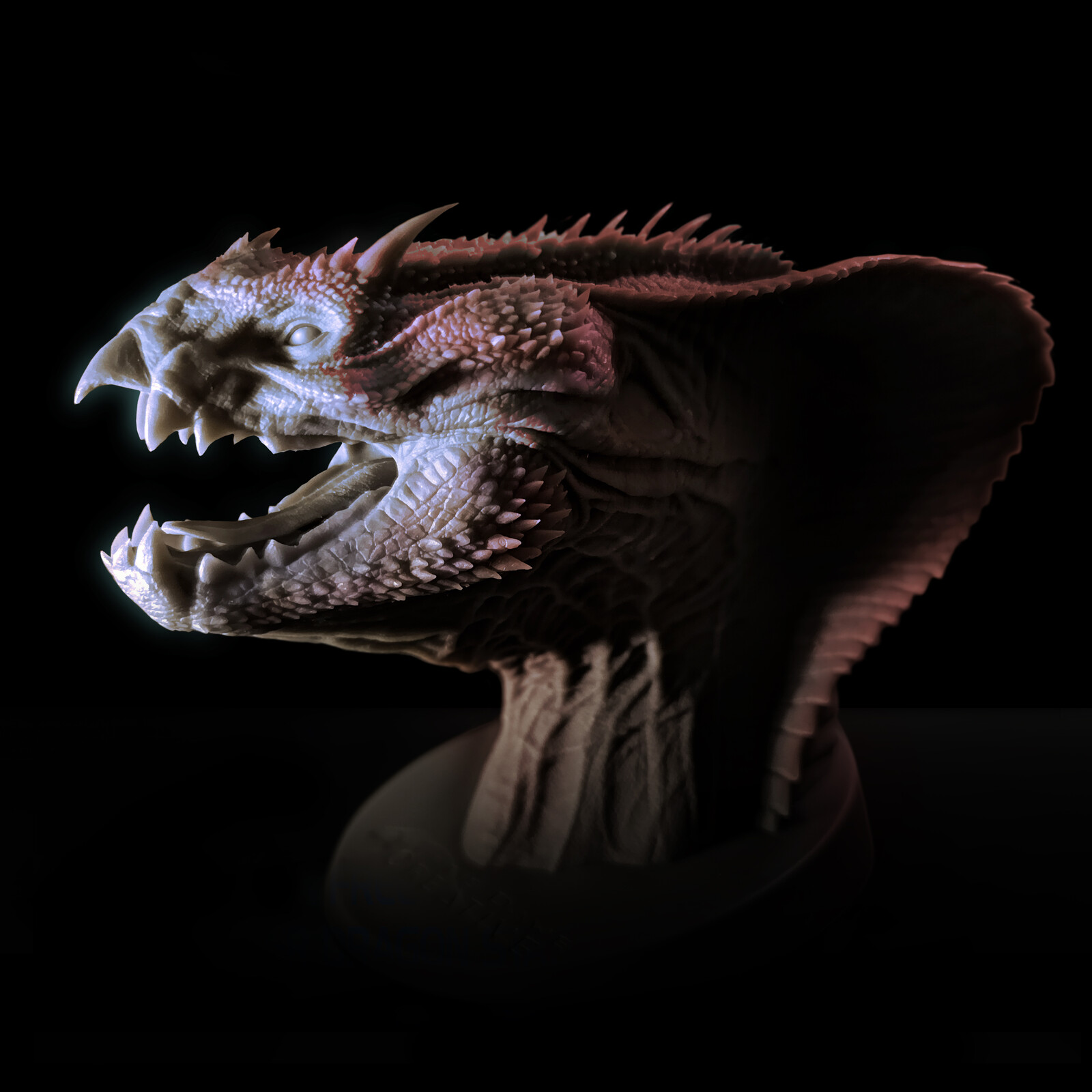 Viper Dragon 3D Printed Statues Available on Kickstarter
