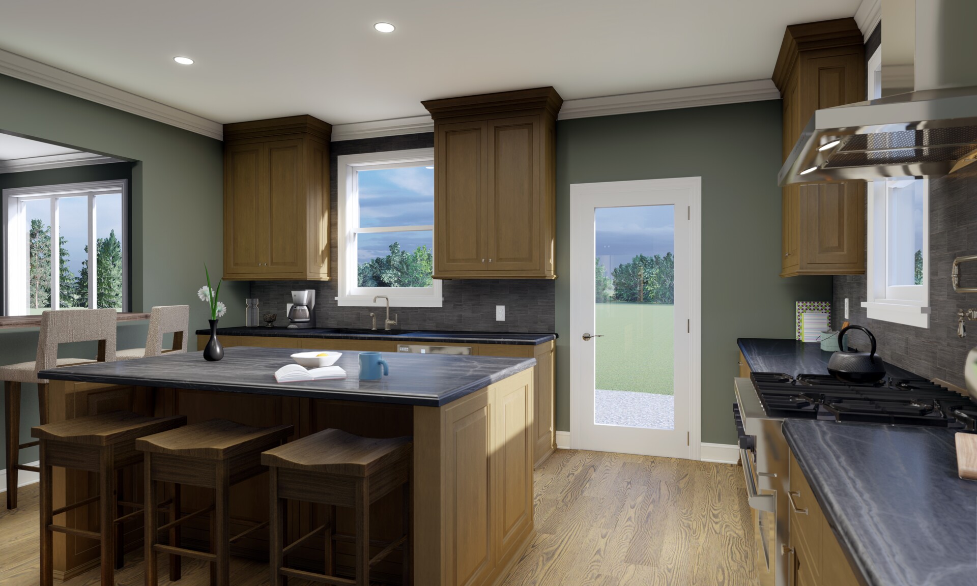 ArtStation Country boys kitchen