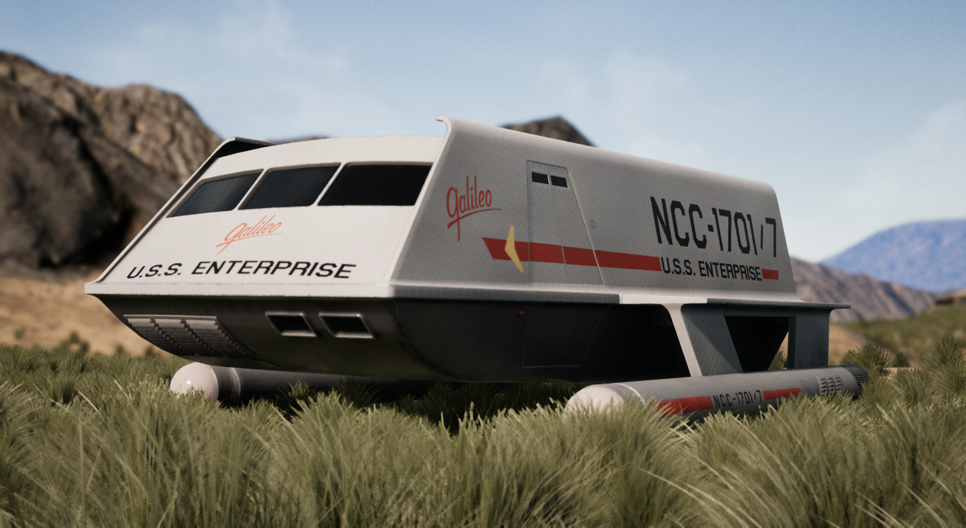 original star trek shuttlecraft