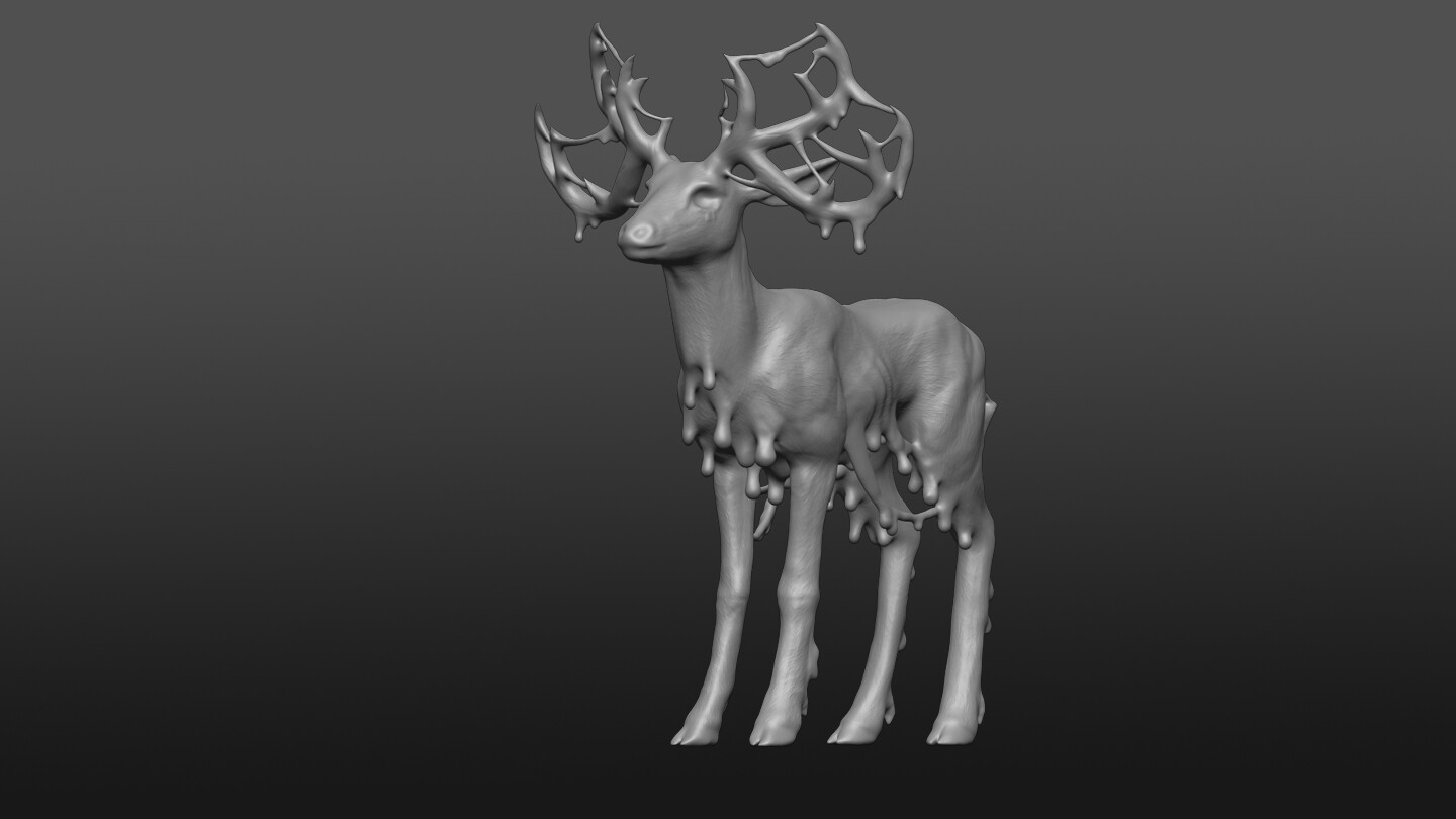 ArtStation - Dripping Deer