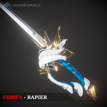 ArtStation - Warframe - Rapier Ferita