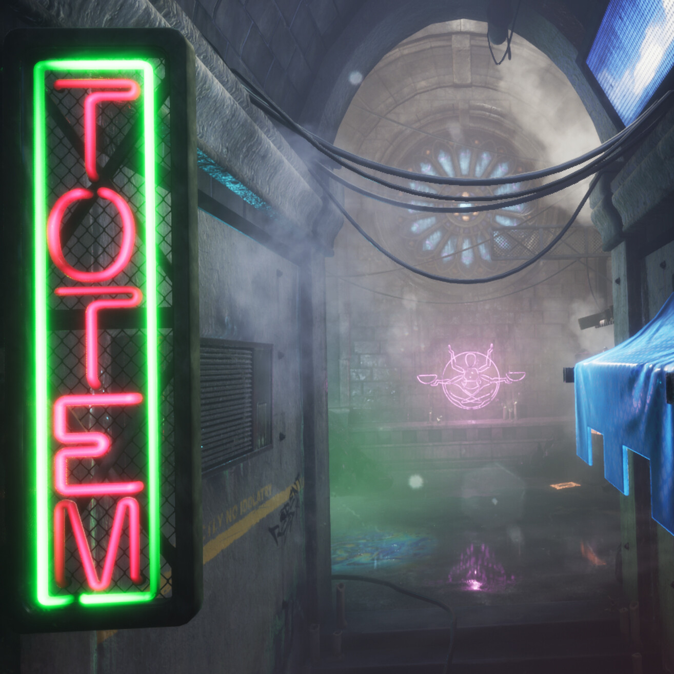 Artstation - Cyberpunk Alley