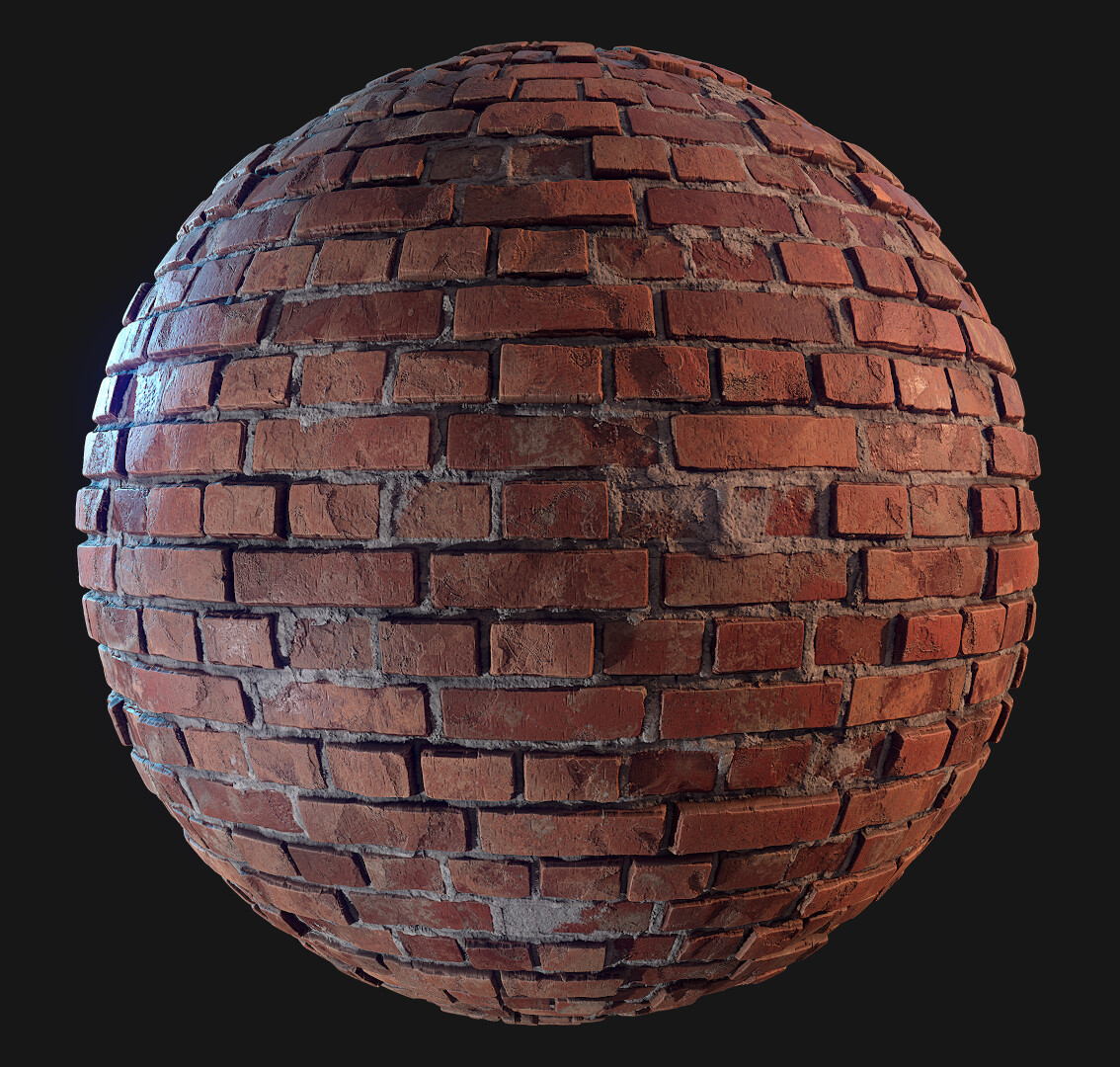 ArtStation Brick Wall Study Daniel Cortijos Dcc Brick Wall 05