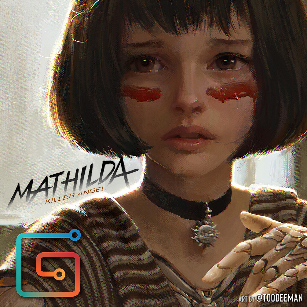 Digital Picture, Fan art crossover Mathilda from movie <b>LEON</b> KILLER(1994) mi...