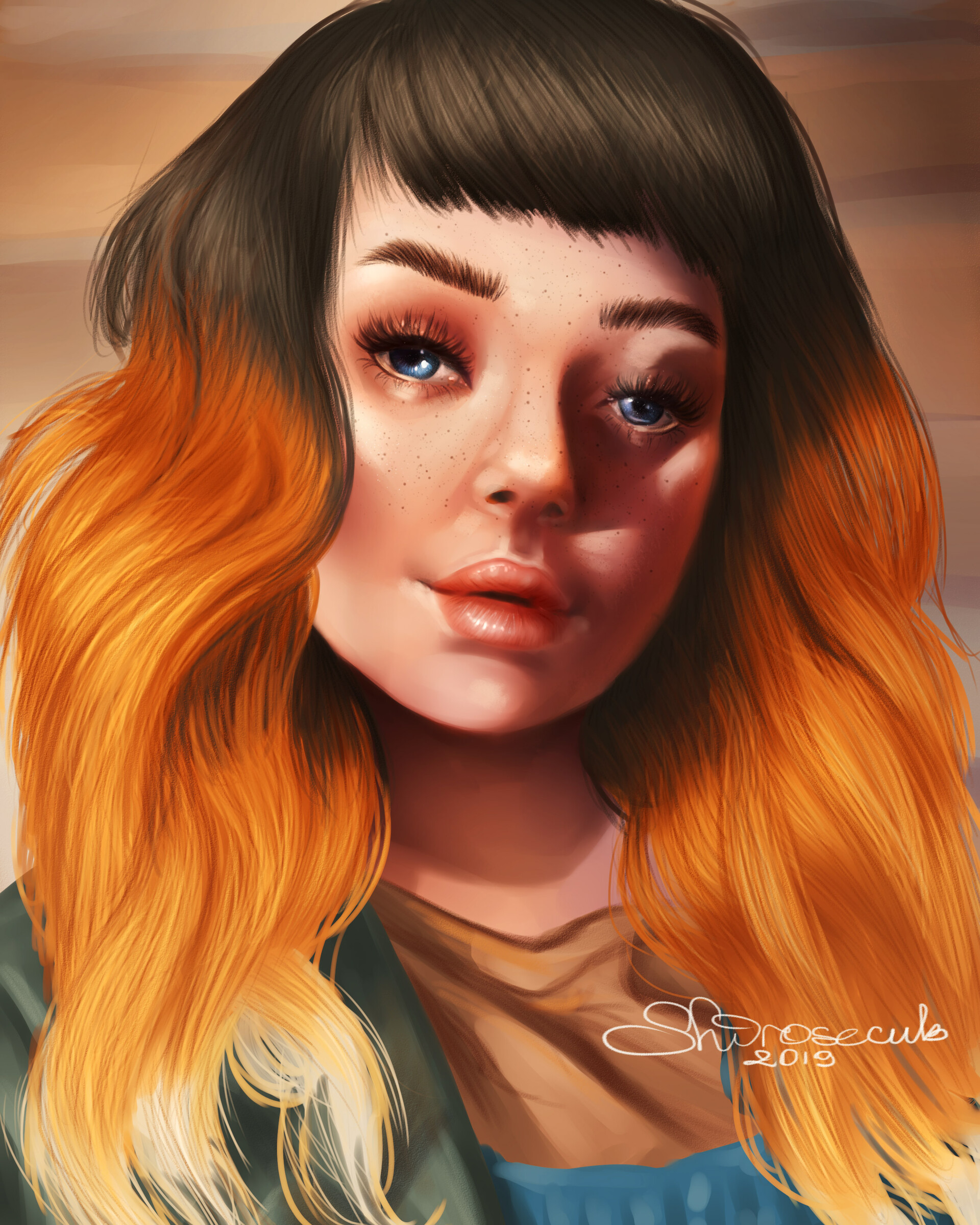 ArtStation - Portrait of Phoenix Hayley