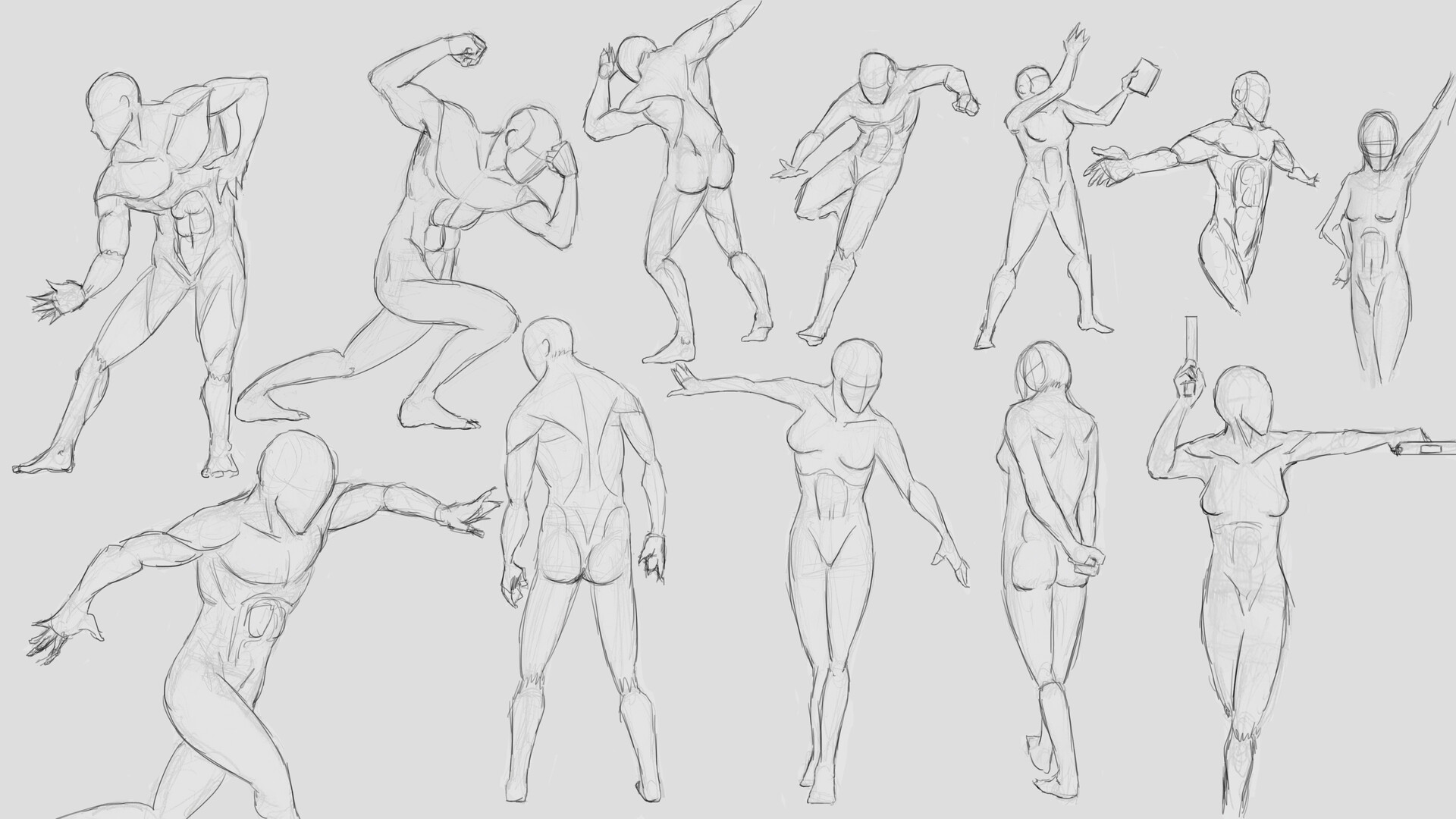 ArtStation - Poses Study