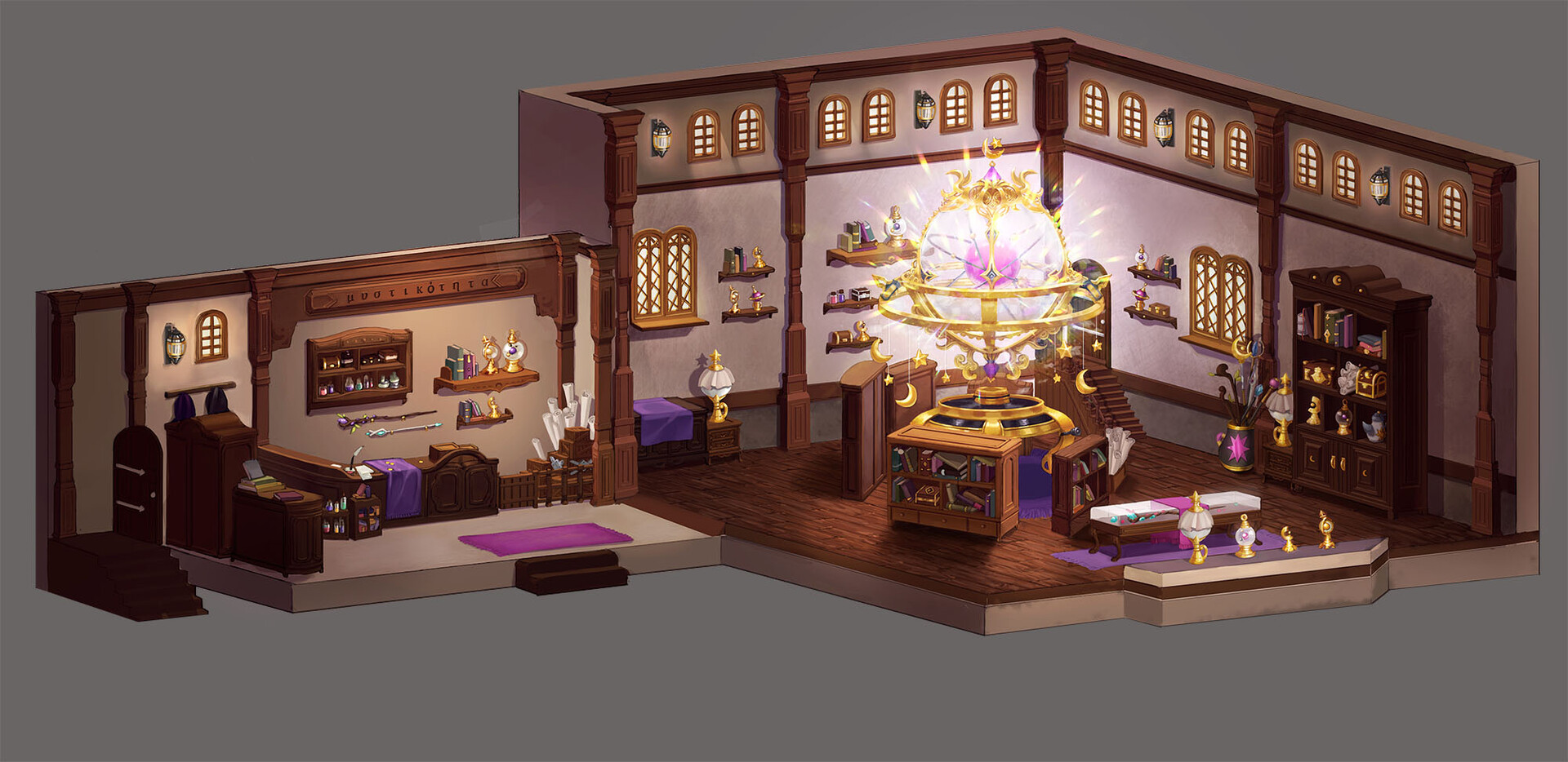 ArtStation - magic shop, Yu S
