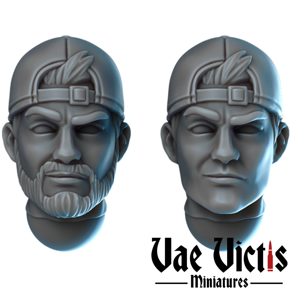 ArtStation - Head variations - 28mm