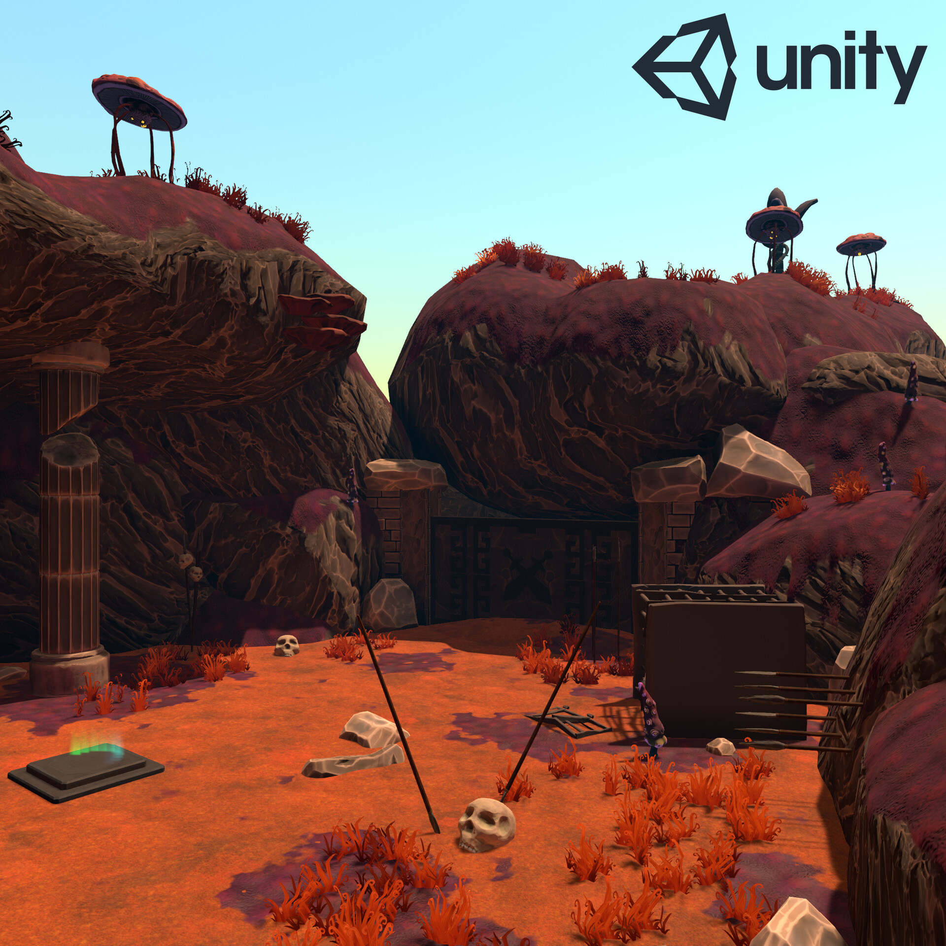 ArtStation Z Exploration game environment