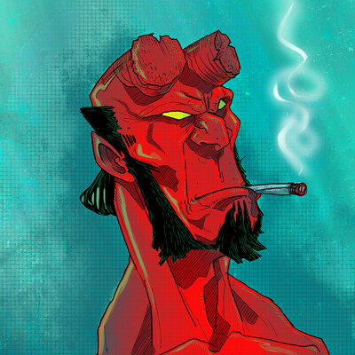 Hellboy Fan art