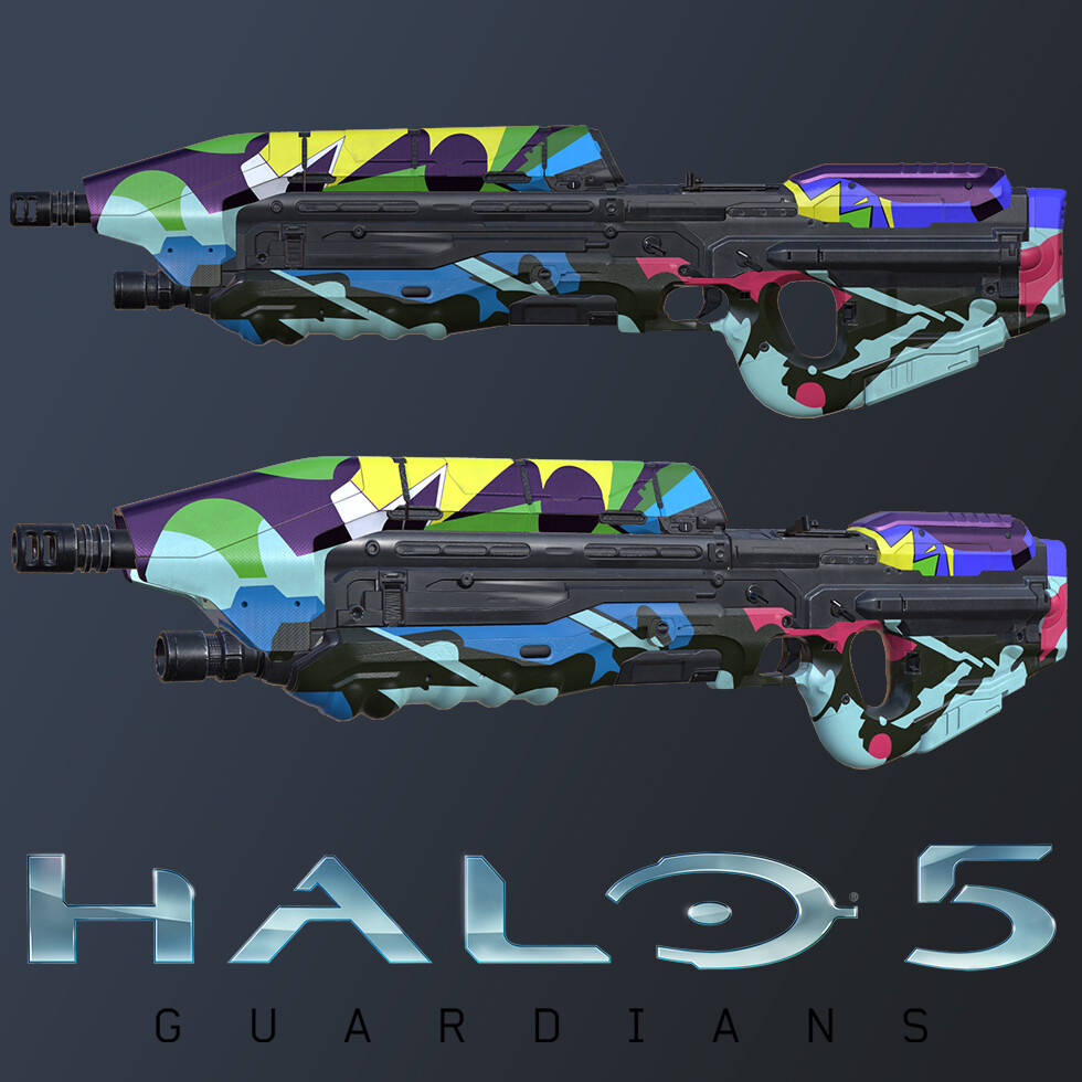 Scratched AR Skin: Halo 5: Guardians