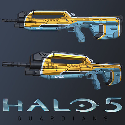 Prestige Battle Rifle Skin: Halo 5: Guardians