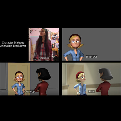 ArtStation - Character Dialogue Animation Breakdown