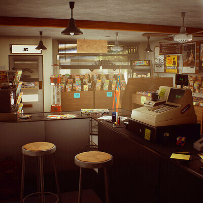 Comicbook Shop [UE4]