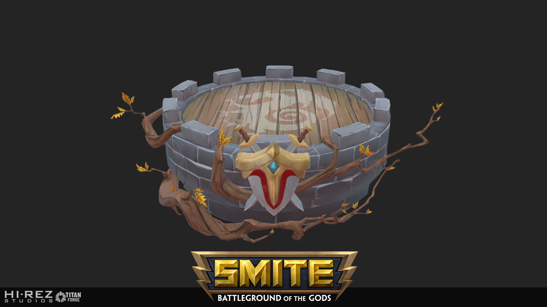 ArtStation SMITE Arthurian Pantheon Pedestal
