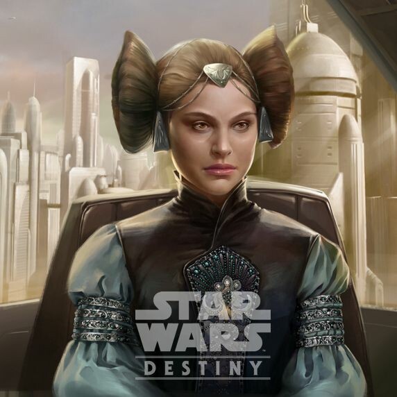 ArtStation - Star Wars Destiny - Padme Amidala