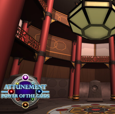 Crimson Tower Game Environment