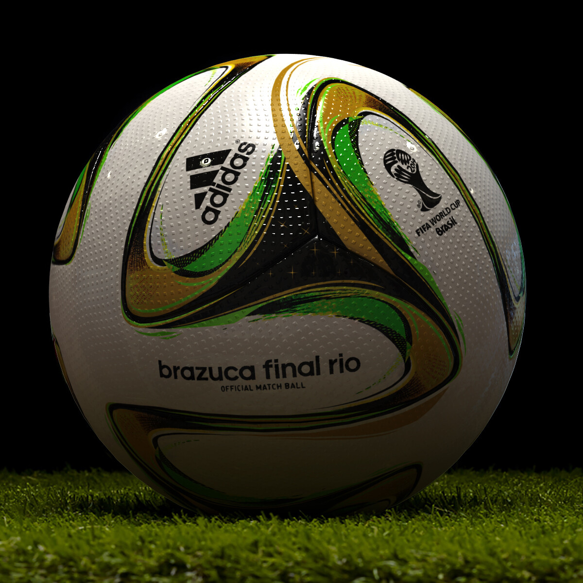 FIFA 2014 World Cup match ball signed by Italian players - CharityStars