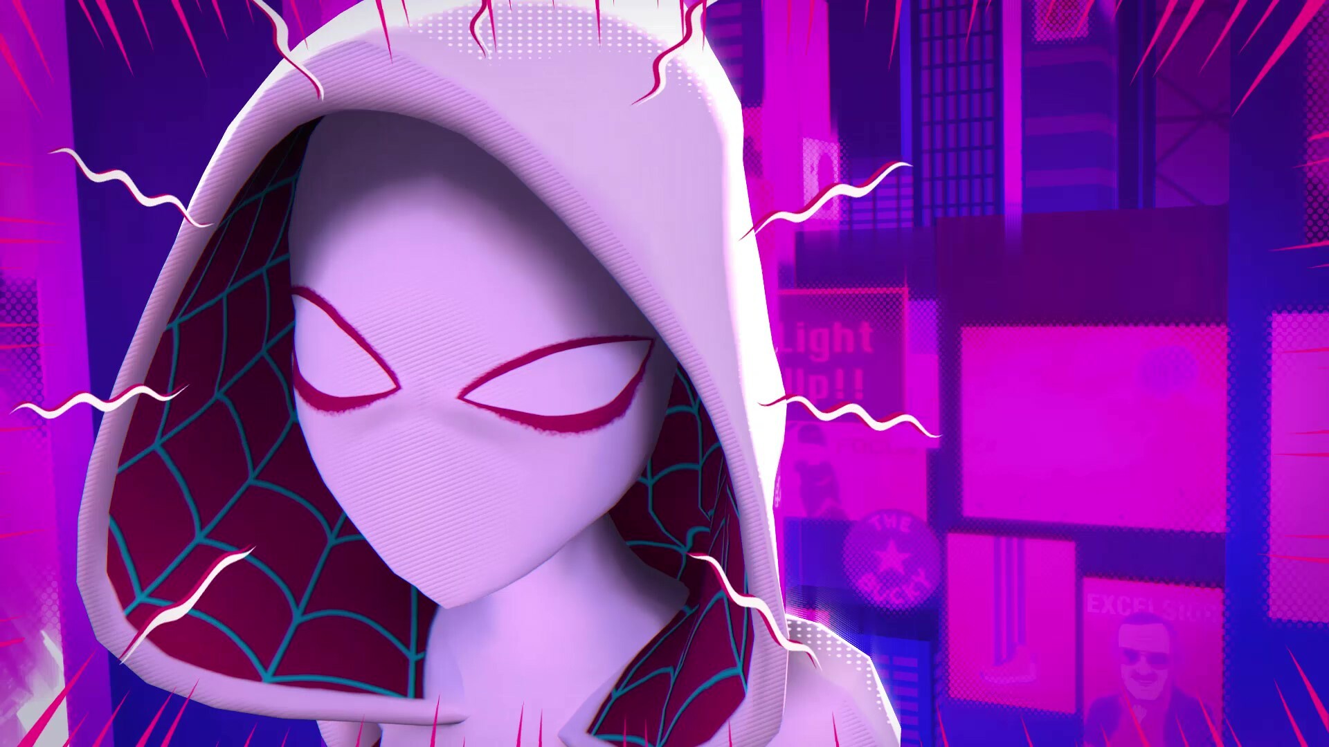 Spider gwen across the spider. Гвен паук. Гвен паук через вселенные. Гвен Стейси паук через вселенные. Гвен паук из через вселенные.