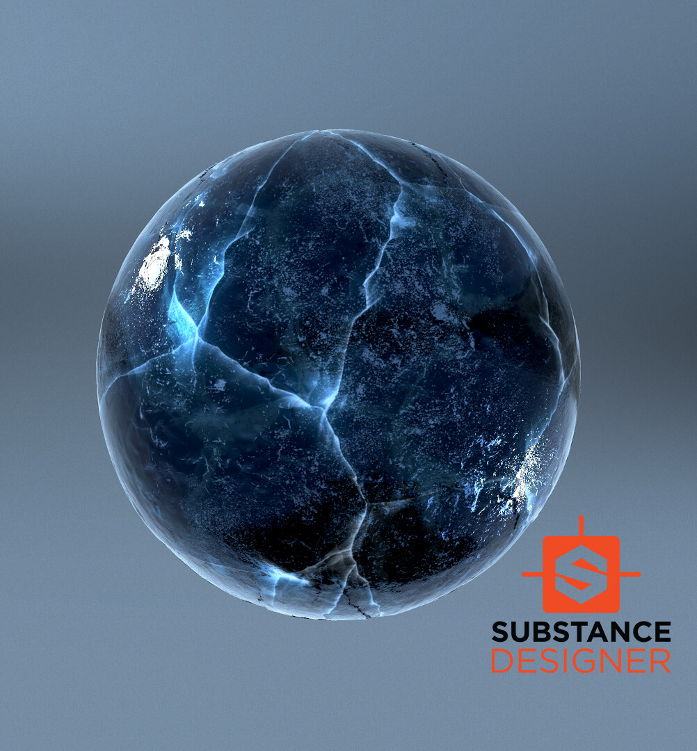 ArtStation - Ice - Substance Experiments #3