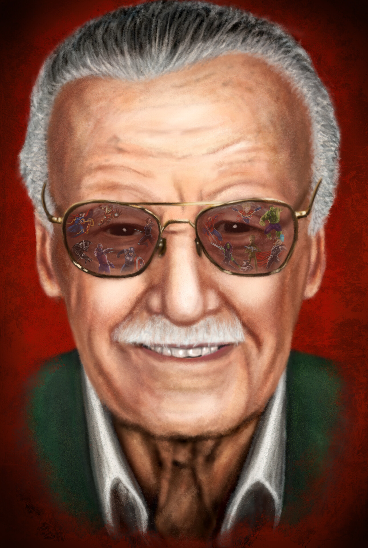 ArtStation - Stan Lee The Marvel