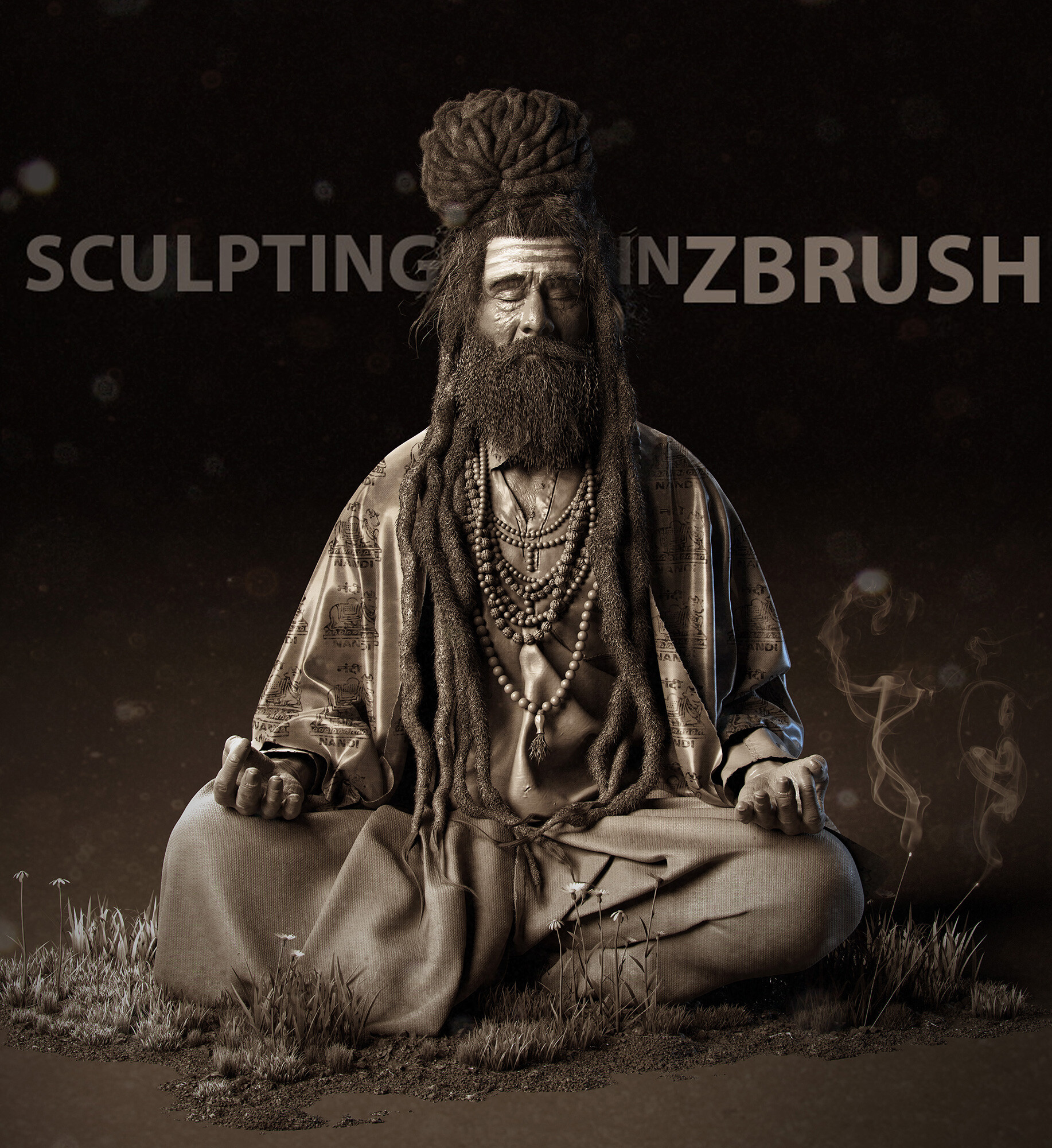 sculpting in zbrush advanced by milivoj popovic