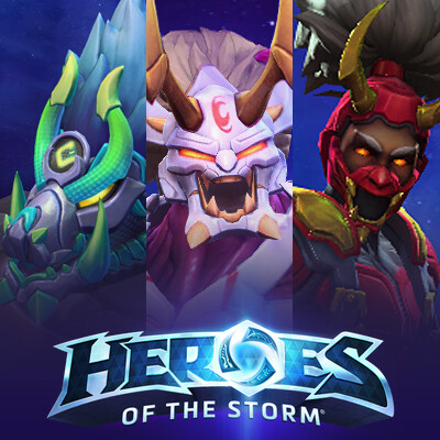 ArtStation - Heroes of the Storm - Skins02