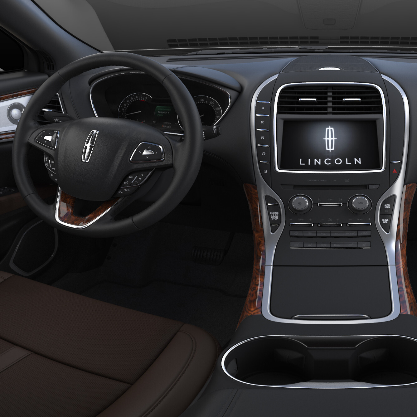 ArtStation - 2016 Lincoln MKX: Terracotta Interior