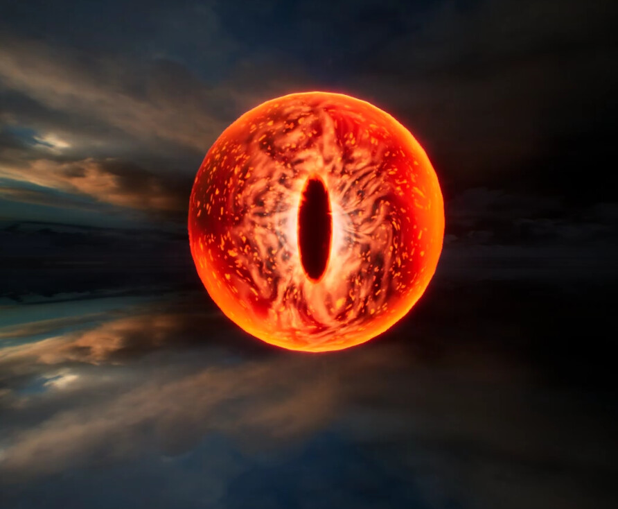Sight and Vision • of sauron, now on - Obsidian Bijuterii