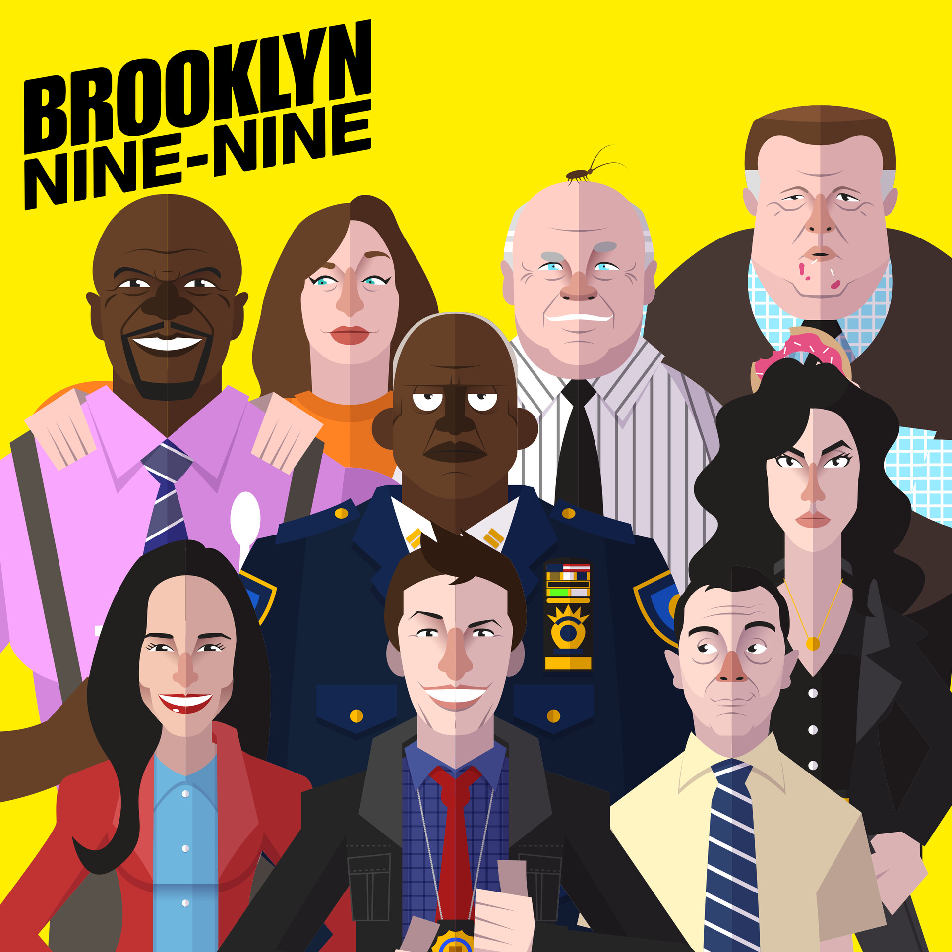 Robson Gomes - Brooklyn Nine-NIne Poster