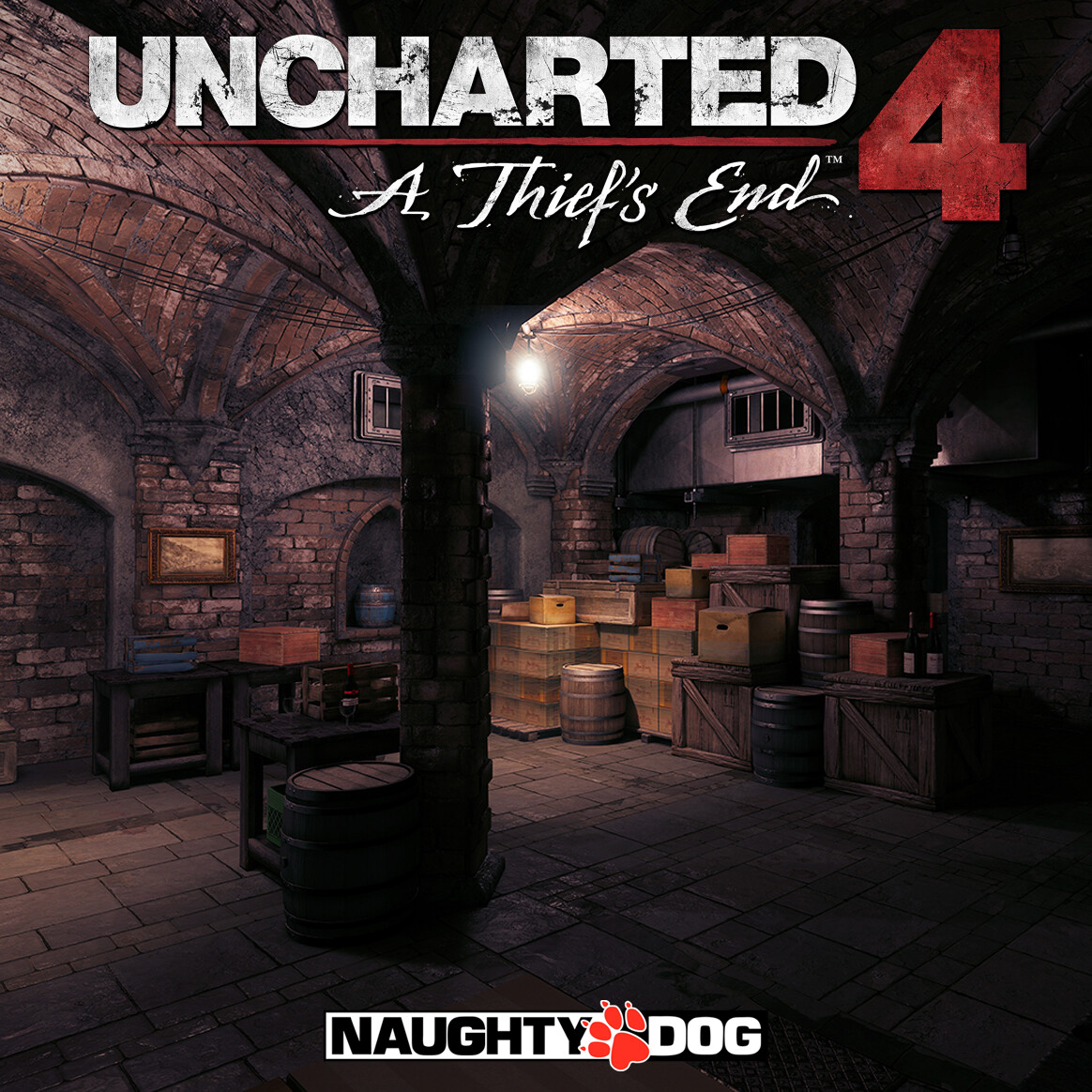 ArtStation Uncharted 4 Auction Cellar