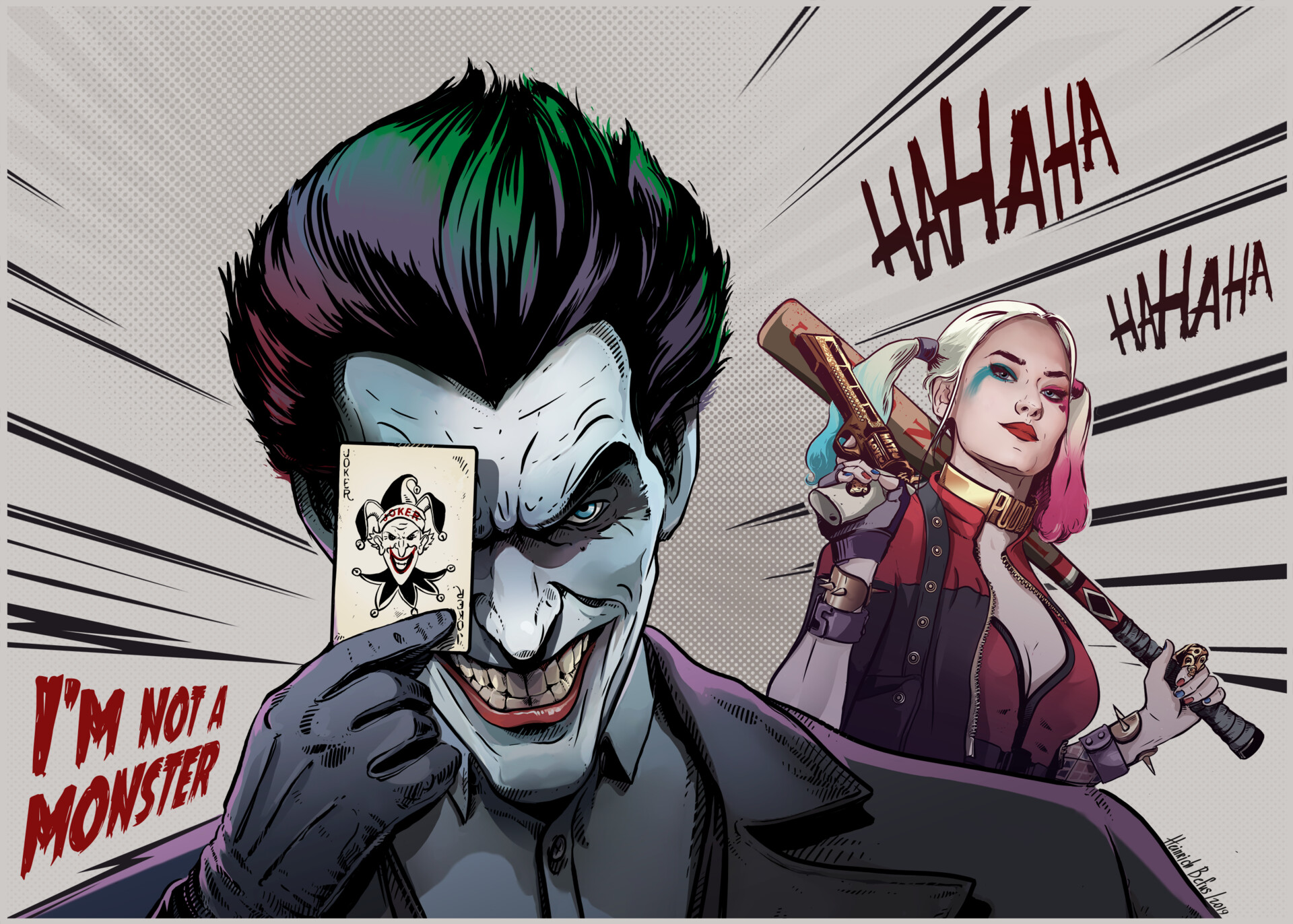 ArtStation - Joker | Harley Quinn