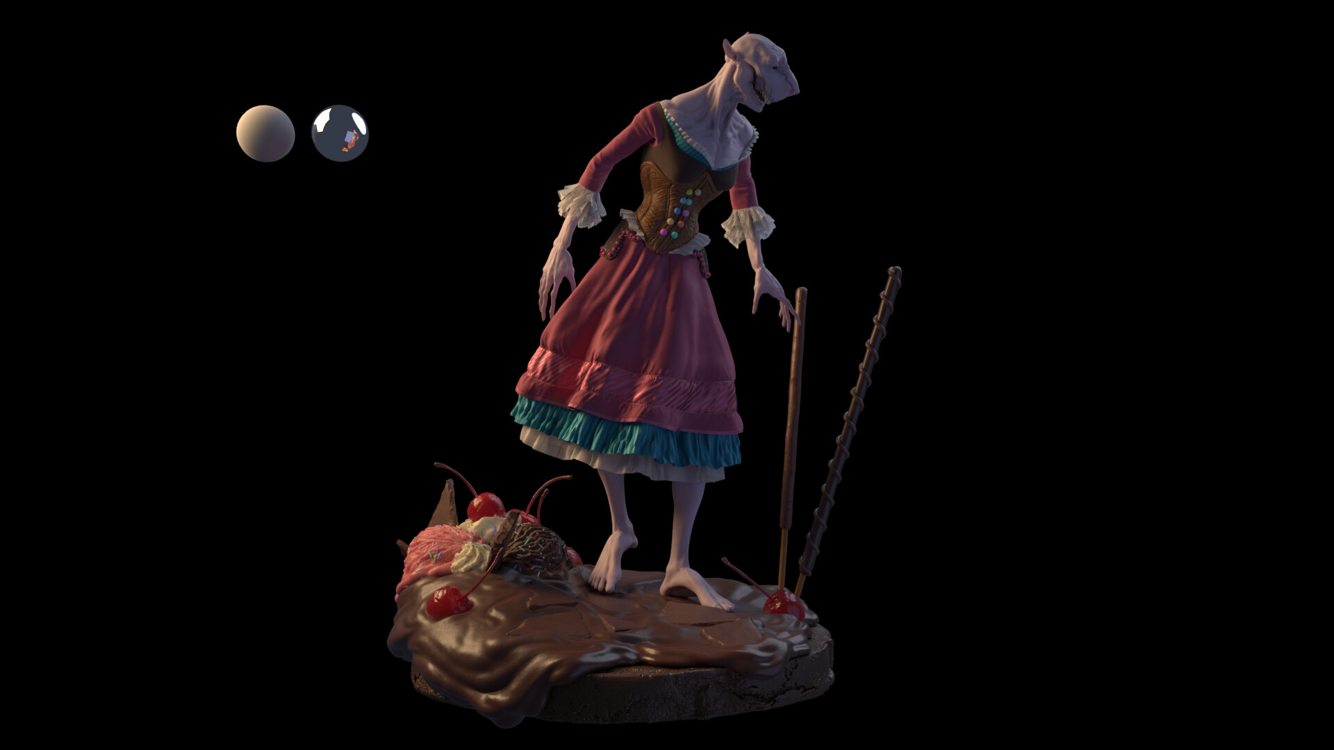 ArtStation - Ghoul - Character Lookdev