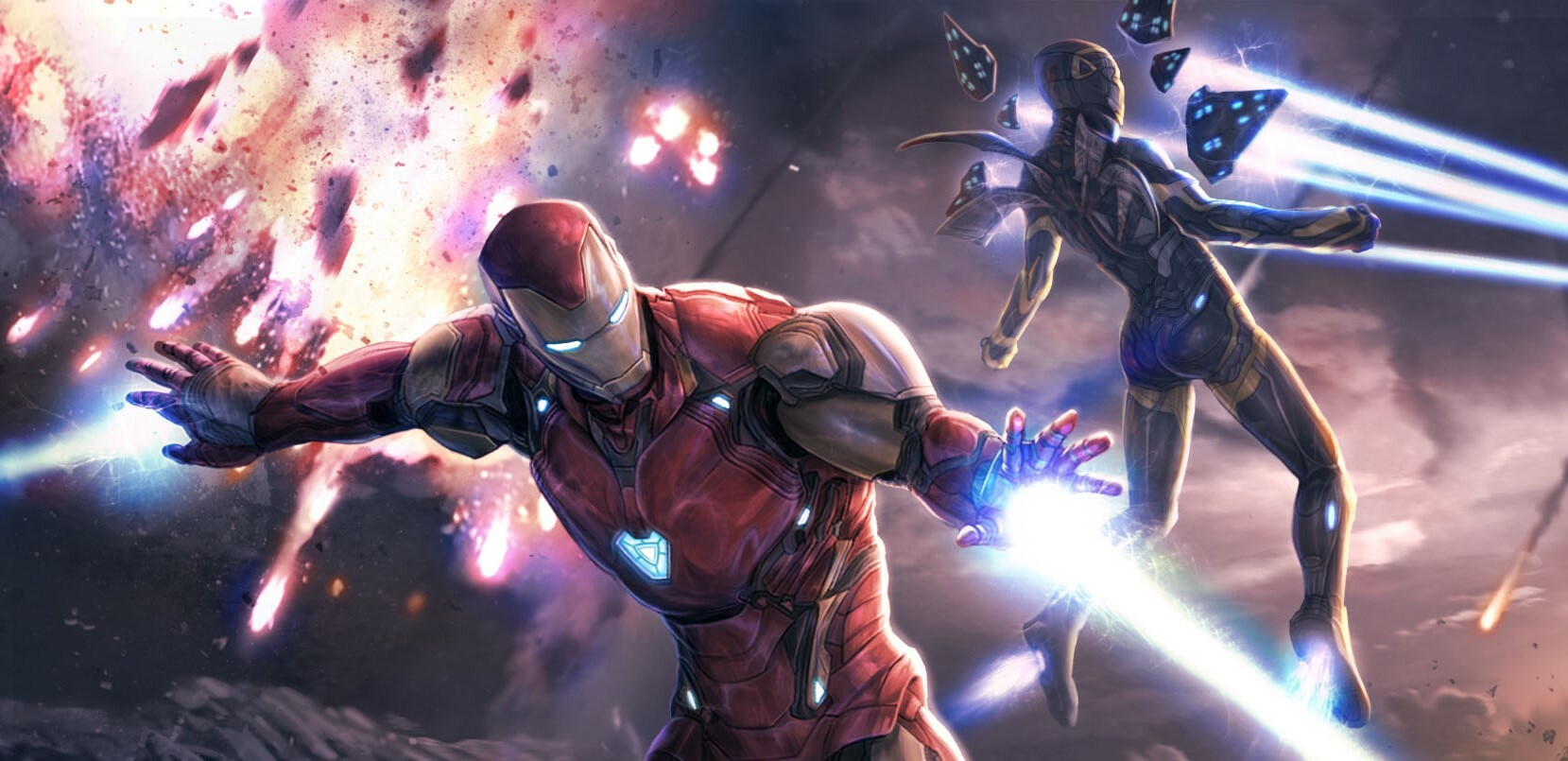 ArtStation - Avengers 4 Endgame – Iron Man MK85 ＆ Rescue, Kevin Lei