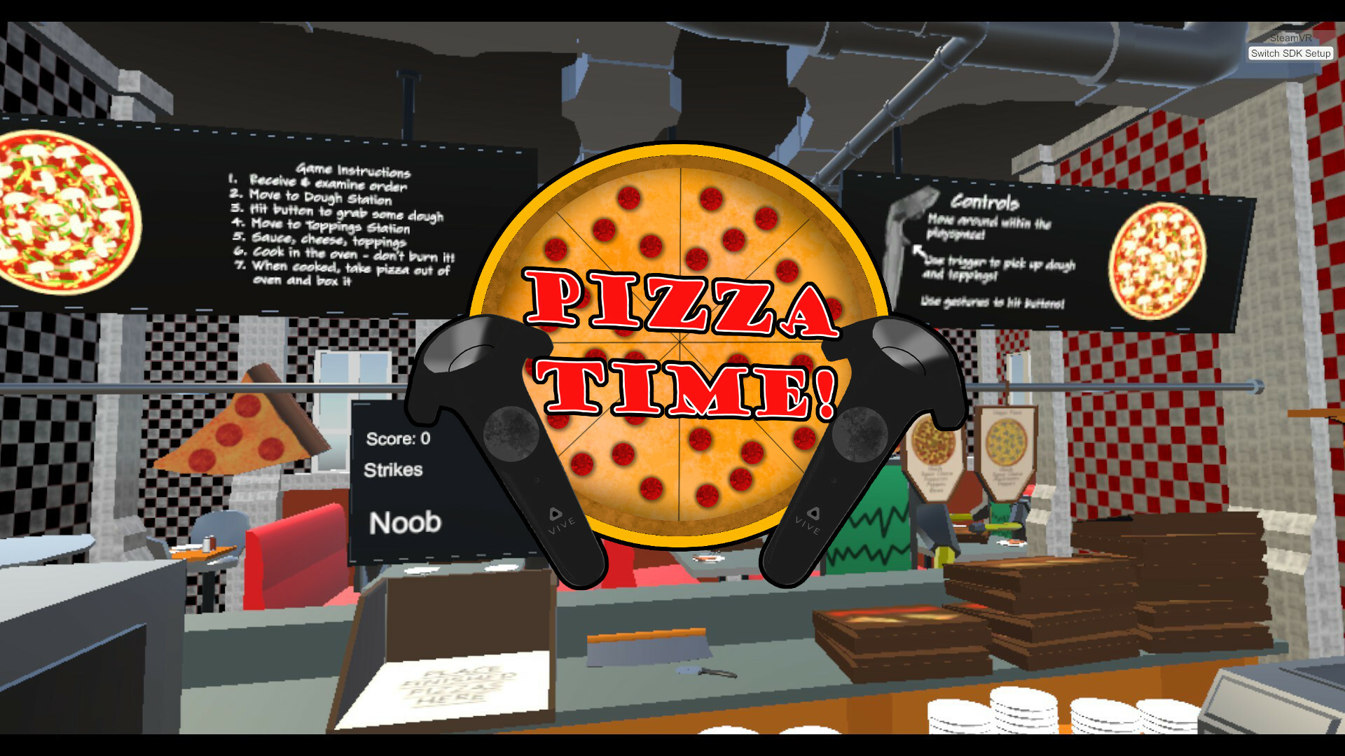 ArtStation - Pizza Time - VR Game