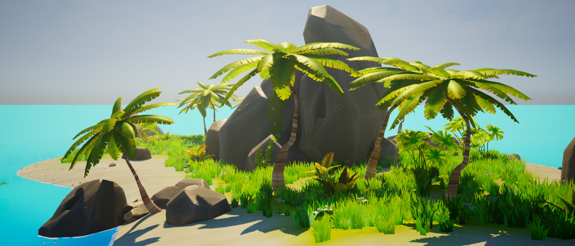 ArtStation - Paradise Stylized Island