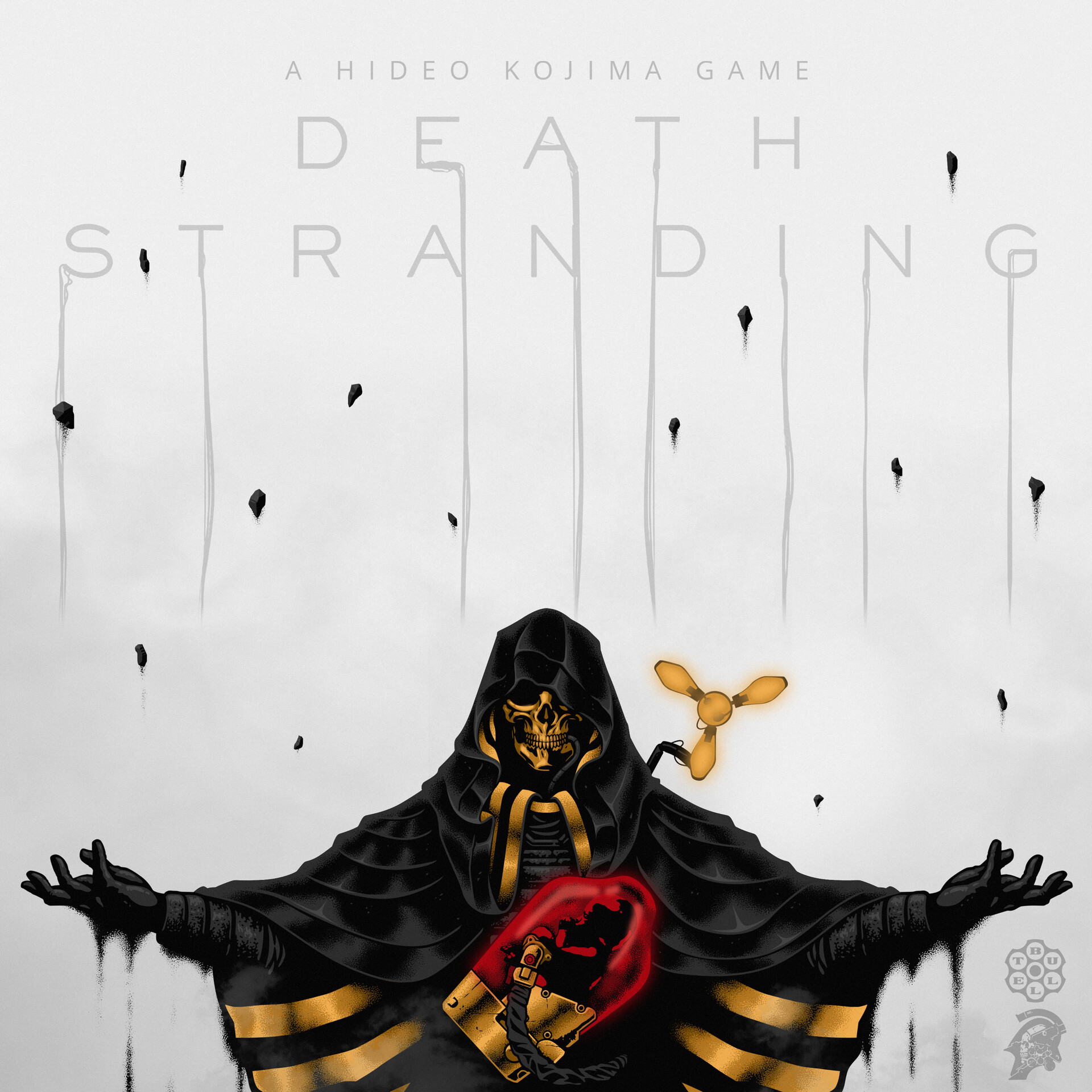 ArtStation - Death Stranding: Man in a Golden Mask