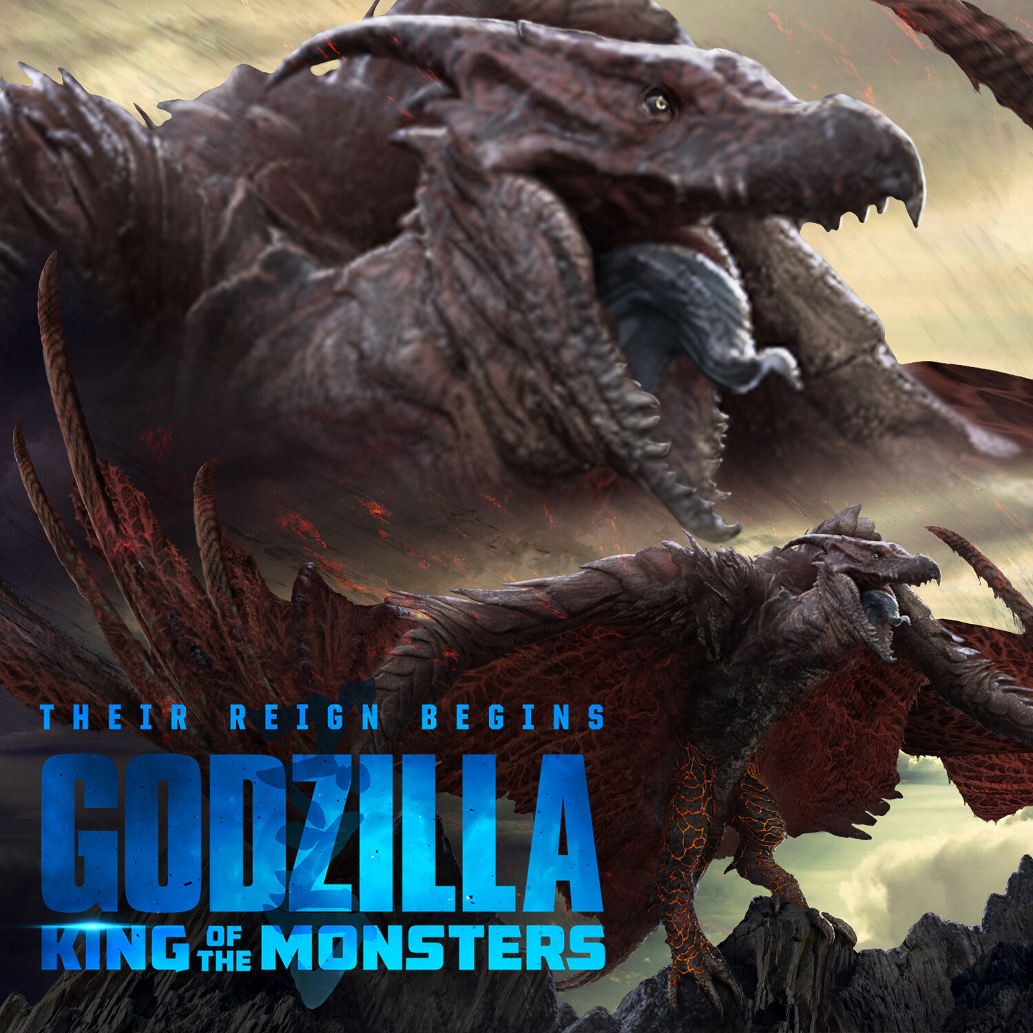 ArtStation - Godzilla: King of the Monsters - Rodan_Pose_02_C