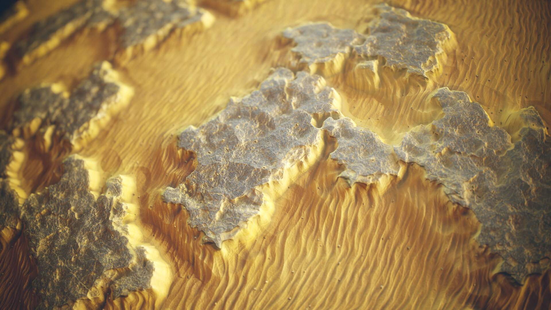 ArtStation - Texture Desert Rock