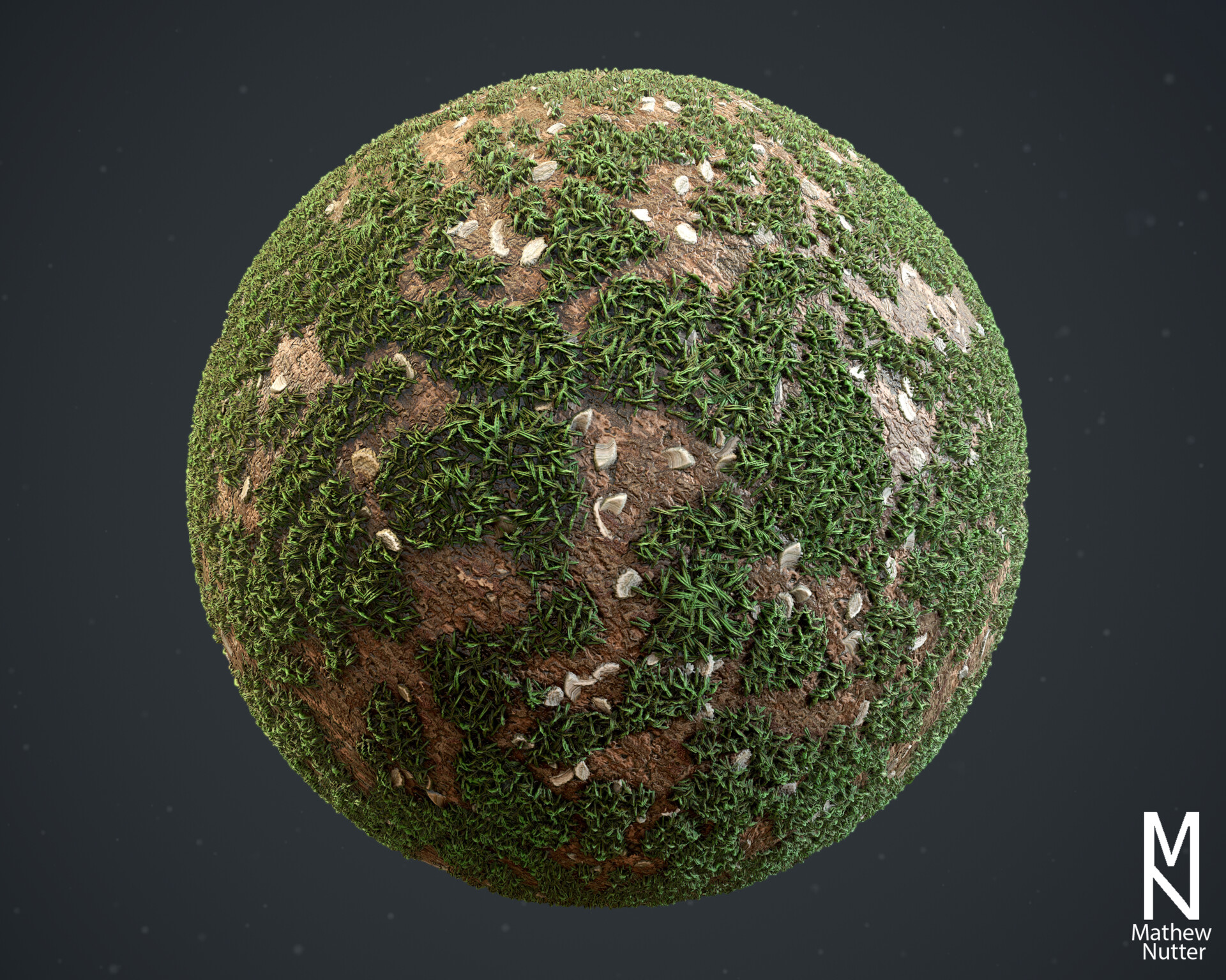 ArtStation - Ground Material + Variations