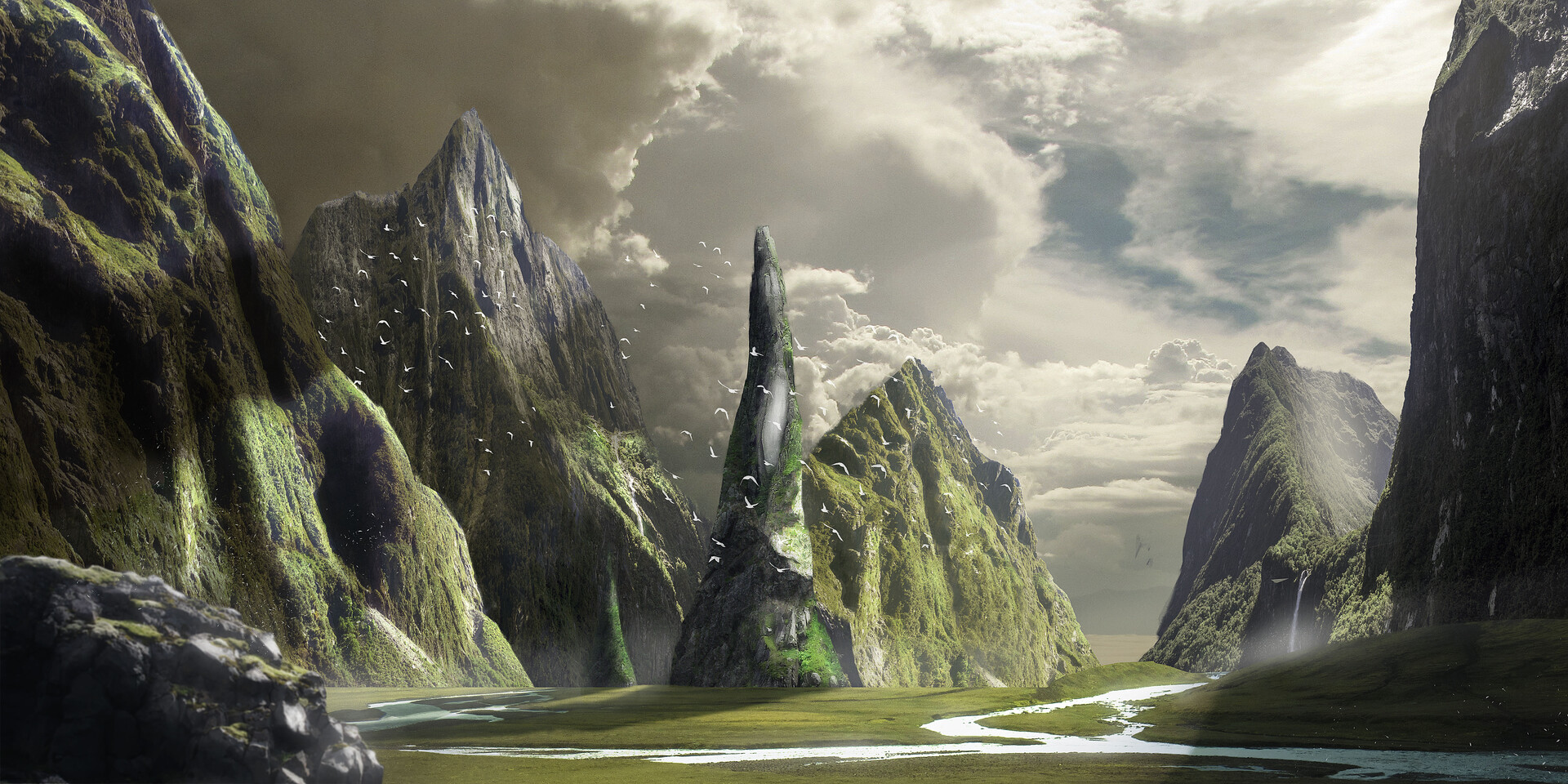 ArtStation   Matte Painting