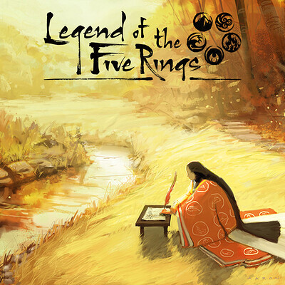 Legend Of The Five Rings L5R Alt Art Frostbitten Crossing