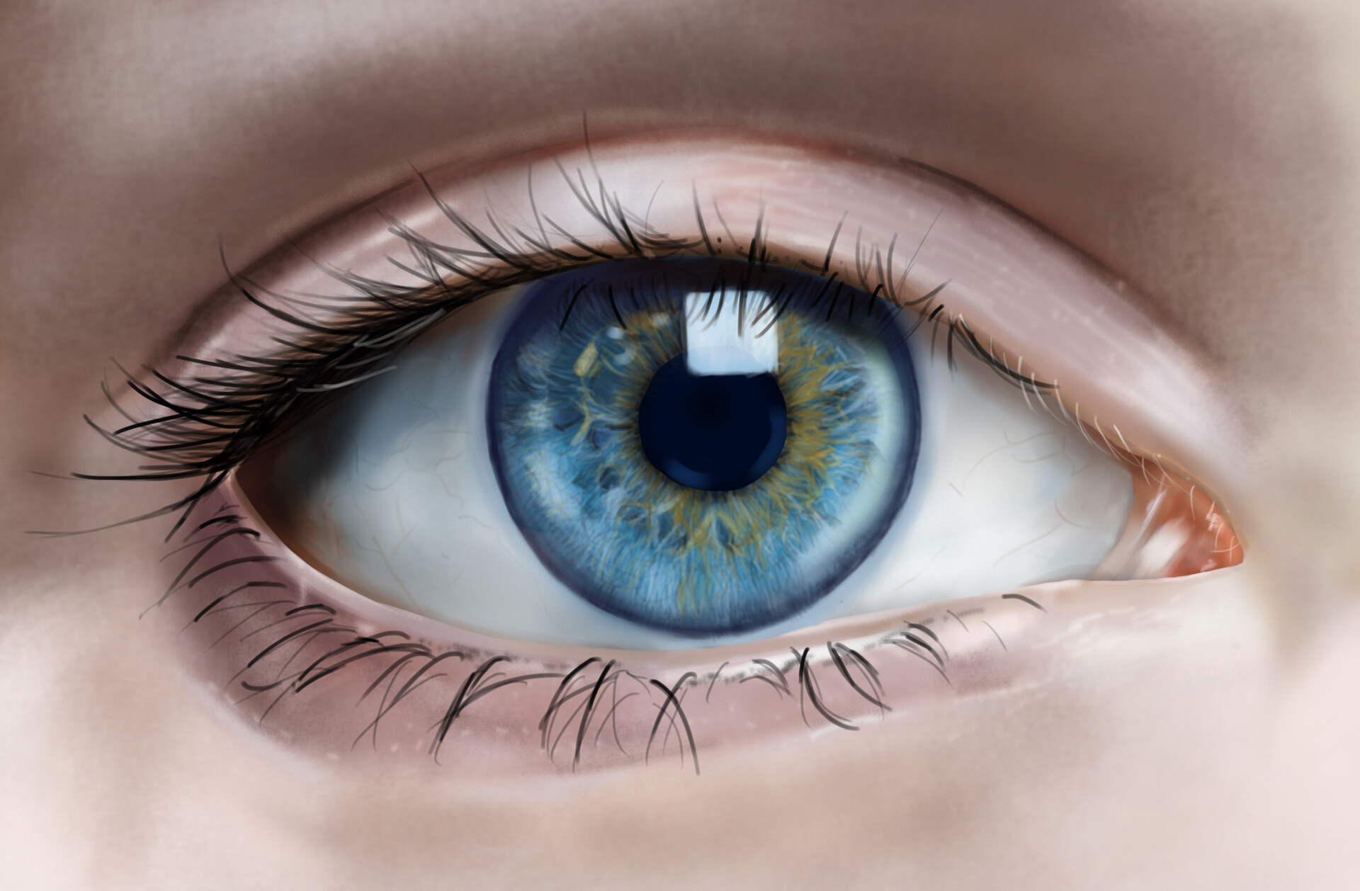 ArtStation - Eye practice