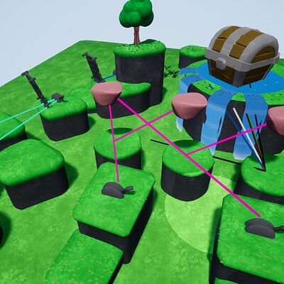 Unreal Puzzle Interact System