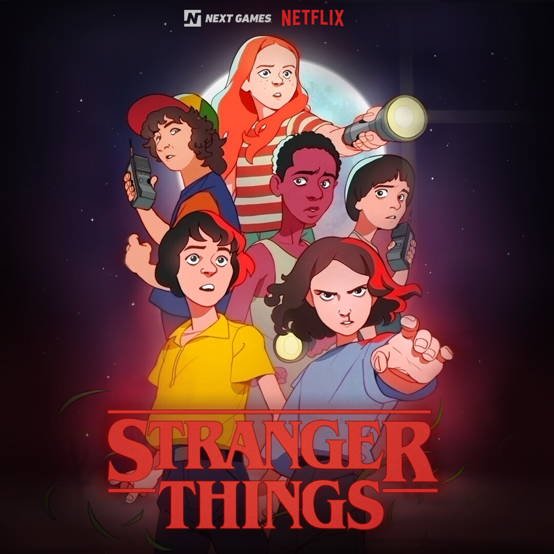 Artstation Stranger Things