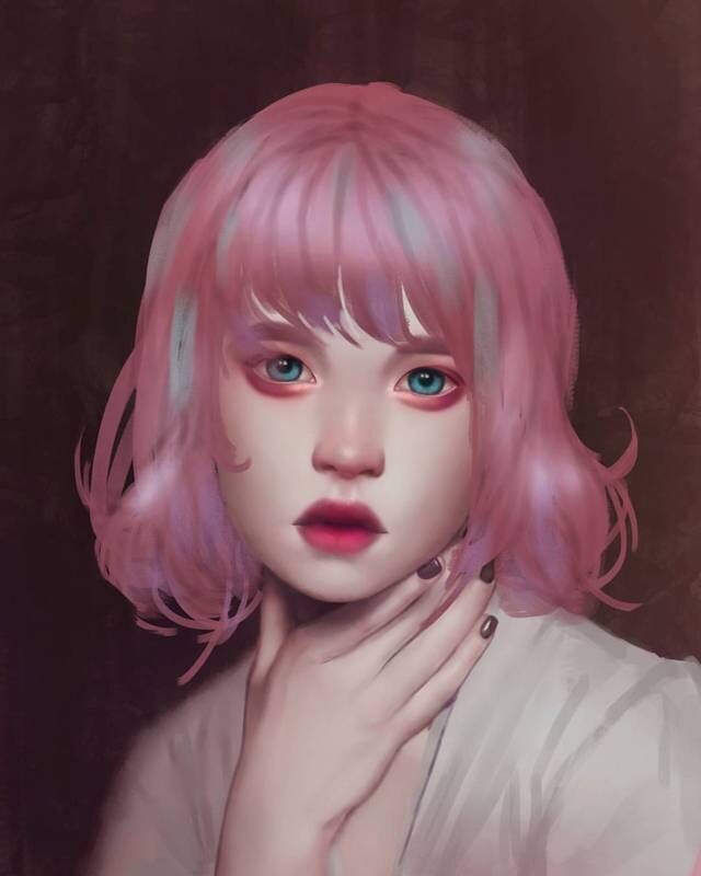 ArtStation - Lily portrait