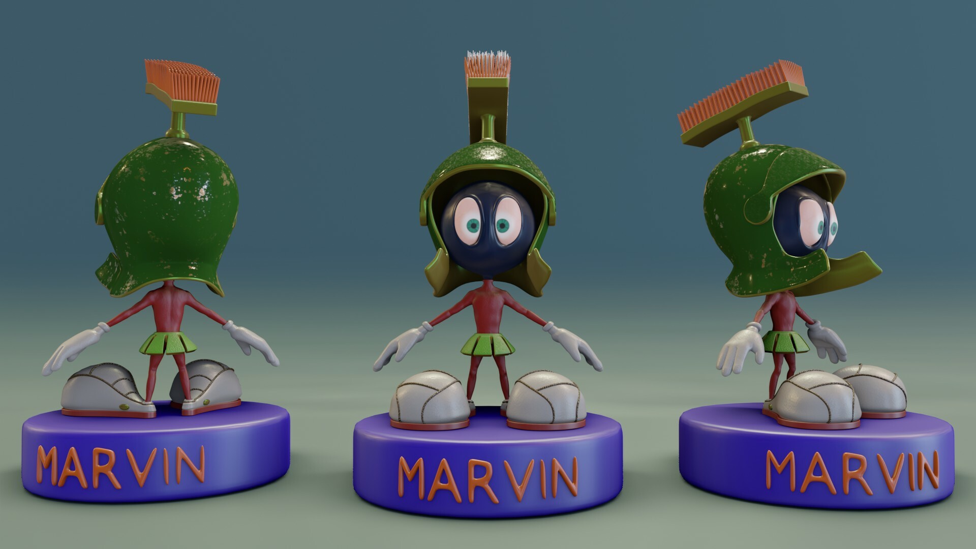 ArtStation - Marvin the Martian
