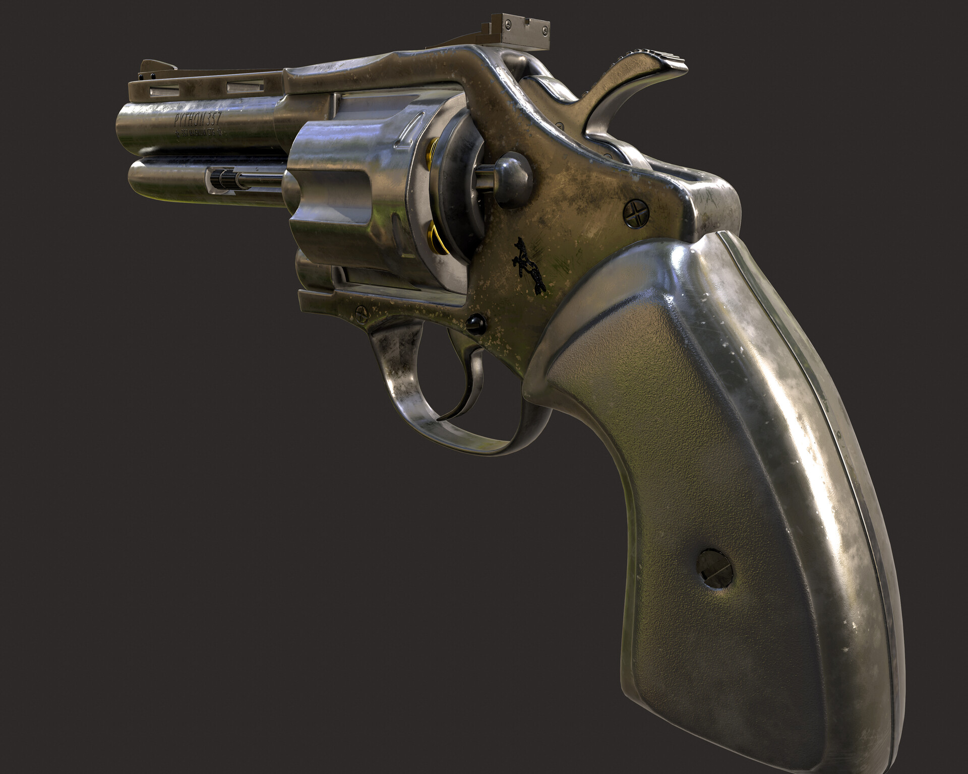 ArtStation - Colt Python Revolver