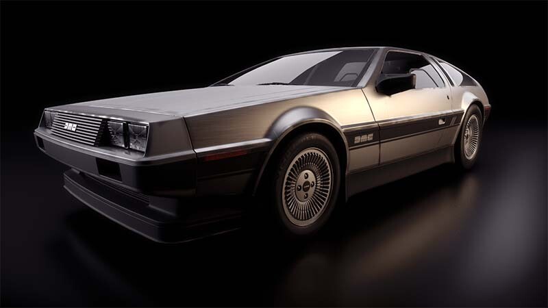 Artstation Delorean