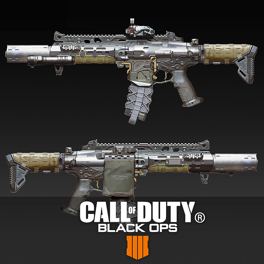 ArtStation - Weapon & Equipment Renders - Call of Duty: Black Ops 4